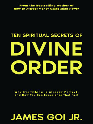 cover image of Ten Spiritual Secrets of Divine Order